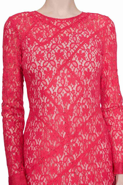 Marc by Marc Jacobs Strawberry Daiquiri Lace Panel Leila Dress – Size S