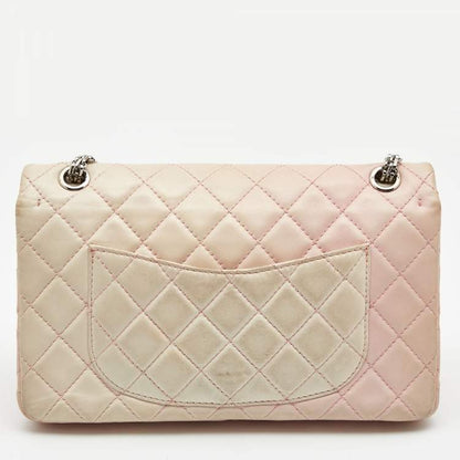 Chanel Pink Ombre Quilted Leather Reissue 2.55