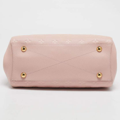 Louis Vuitton Pink Leather Satchel Bag