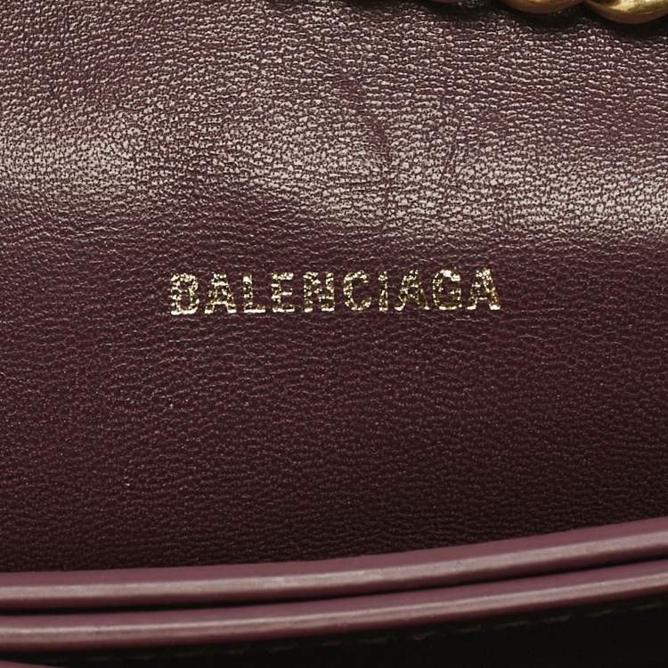 Balenciaga Dark Red XS Bag
