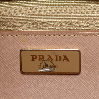 Prada Dusty Pink Saffiano Leather Medium Double Zip Tote