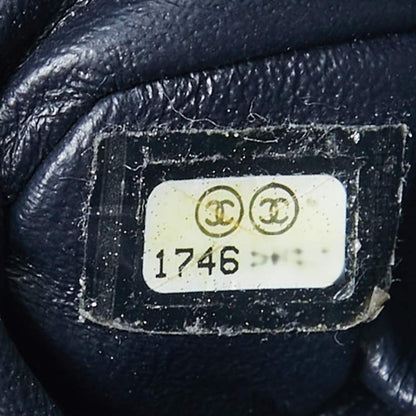 Chanel Navy Blue Quilted Aged Leather Reissue 2.55 Flap Bag