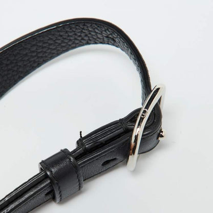 Dior Black Grained Leather Mini Diorever