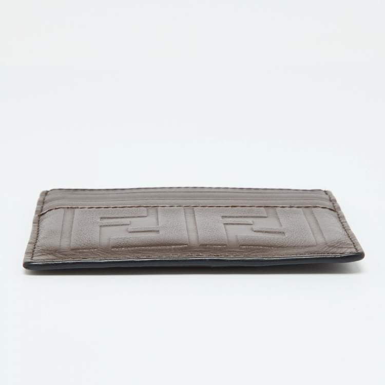 Fendi Zucca Card Holder