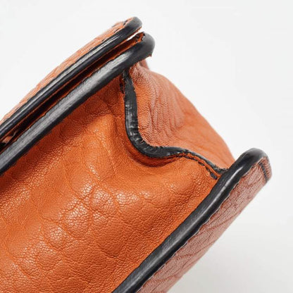 Dior J’Adior Chain Flap Bag in Orange