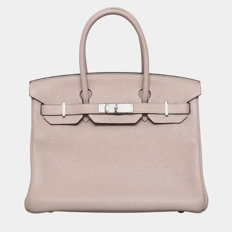Hermès Birkin 30 - Glycine Clemence Leather