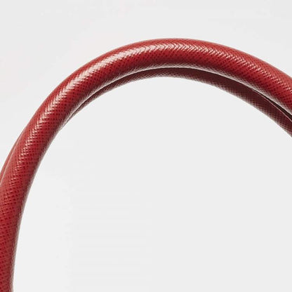 Prada Red Saffiano Lux Leather Medium Tote