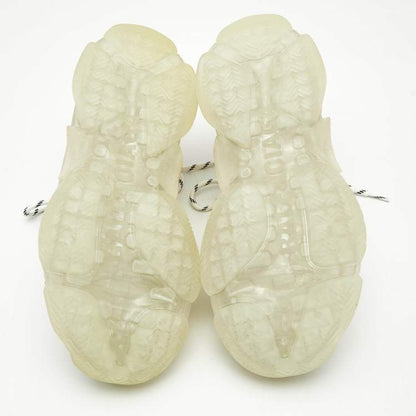 Balenciaga White Triple S Clear Sole Sneakers 40