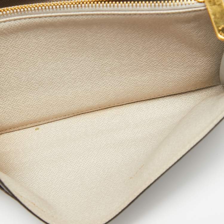 Louis Vuitton Monogram Canvas Dentelle Sarah Wallet