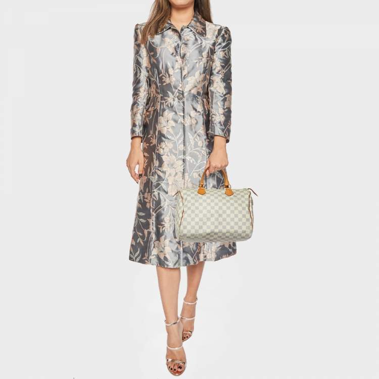 Louis Vuitton Damier Azur Canvas Speedy 30 Bag