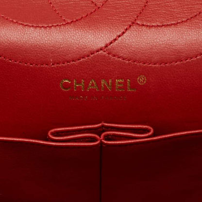 Chanel Classic Flap Bag – Red Quilted Leather 2.55