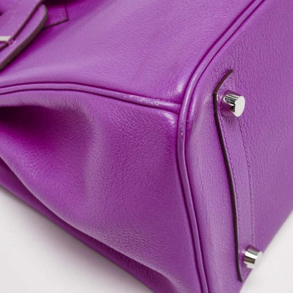 Hermès Birkin 30 Magnolia Evercolor Leather Bag