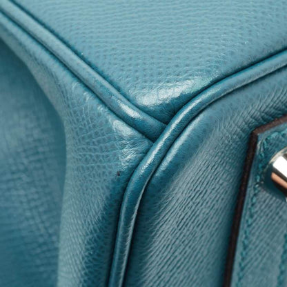 Hermès Birkin 30 Bleu De Galice Epsom Leather