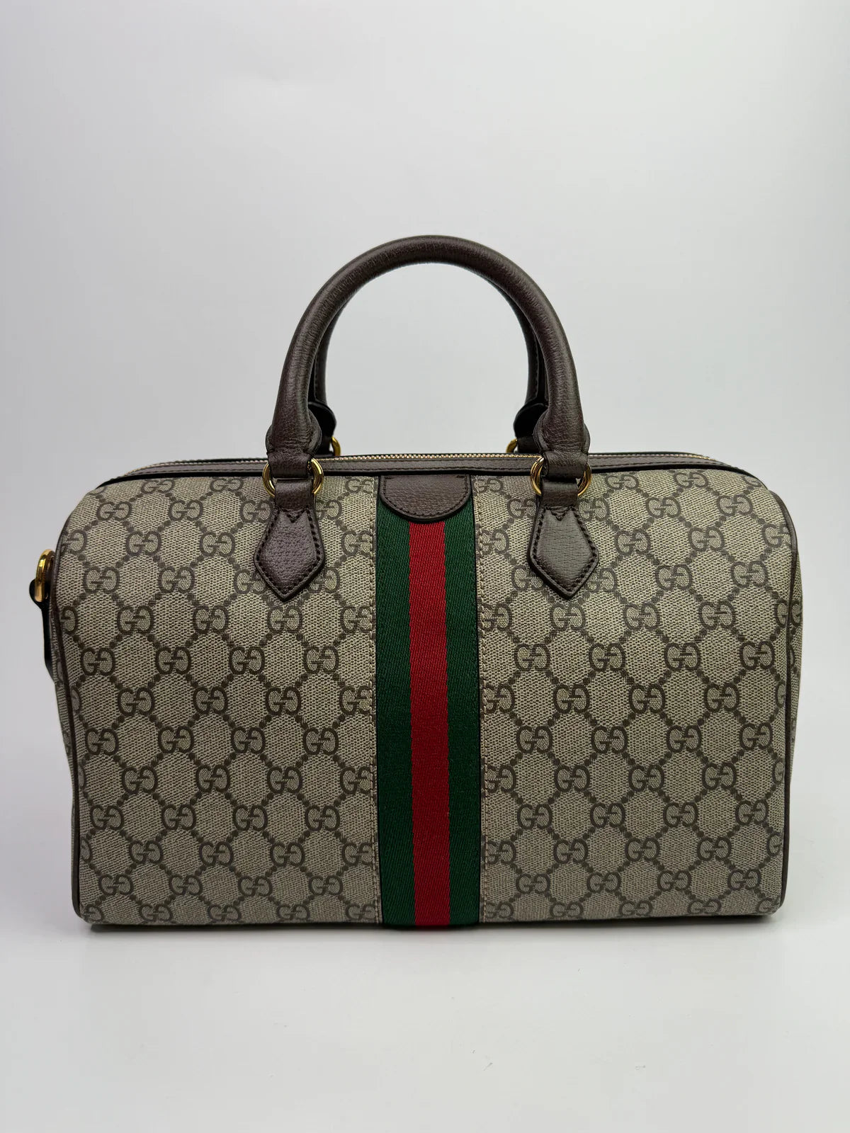 GUCCI OPHIDIA LARGE BOSTON BAG