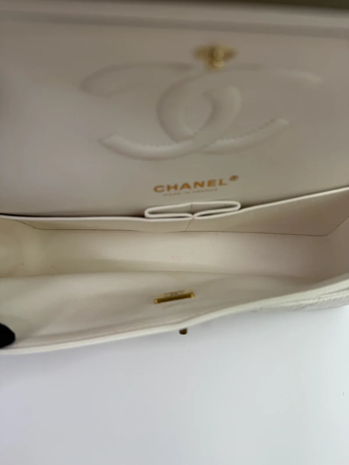 White Chanel Bag