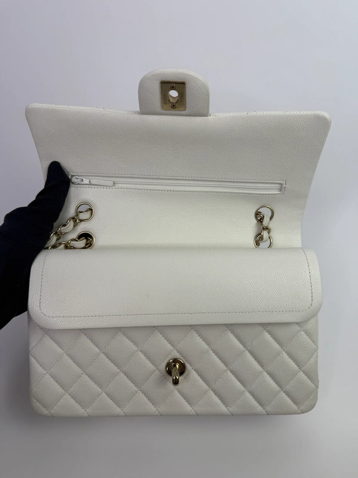 White Chanel Bag