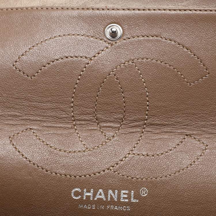 Chanel Metallic Beige Quilted Leather 226 Reissue 2.55 Flap Bag
