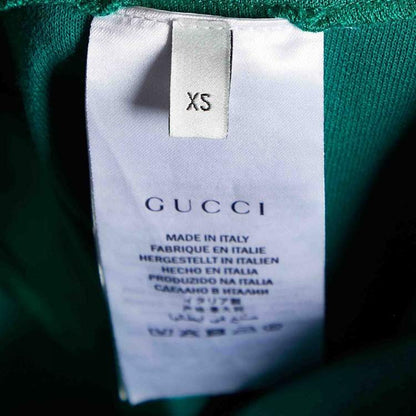 Gucci Green Tech-Jersey Side Stripe Stirrup Leggings – Size XS