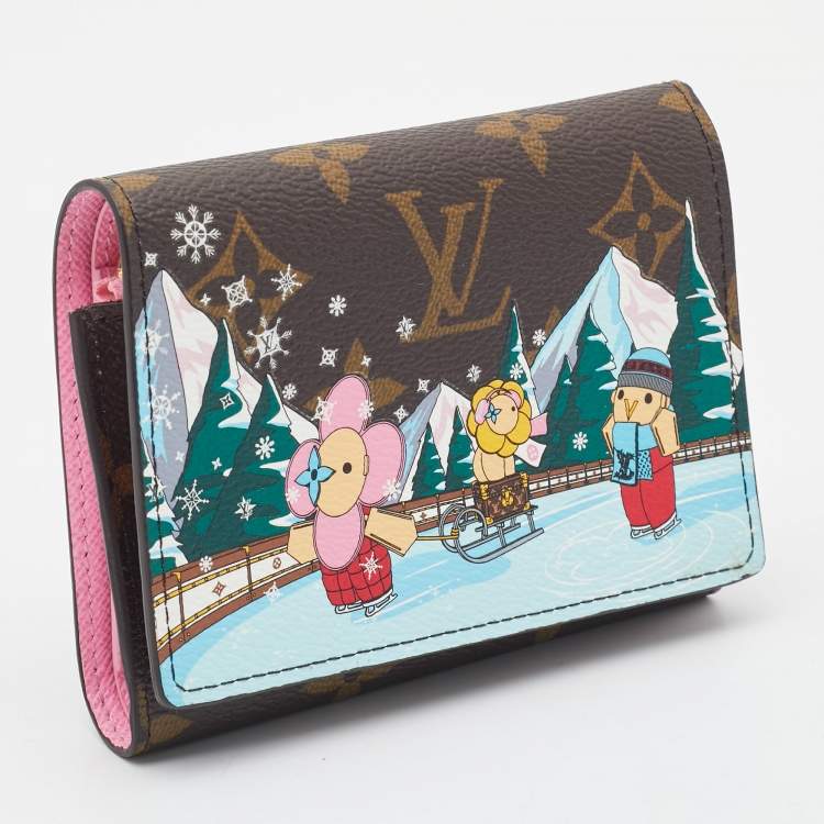 Louis Vuitton Monogram Christmas Animation Victorine Wallet