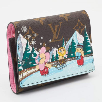 Louis Vuitton Monogram Christmas Animation Victorine Wallet