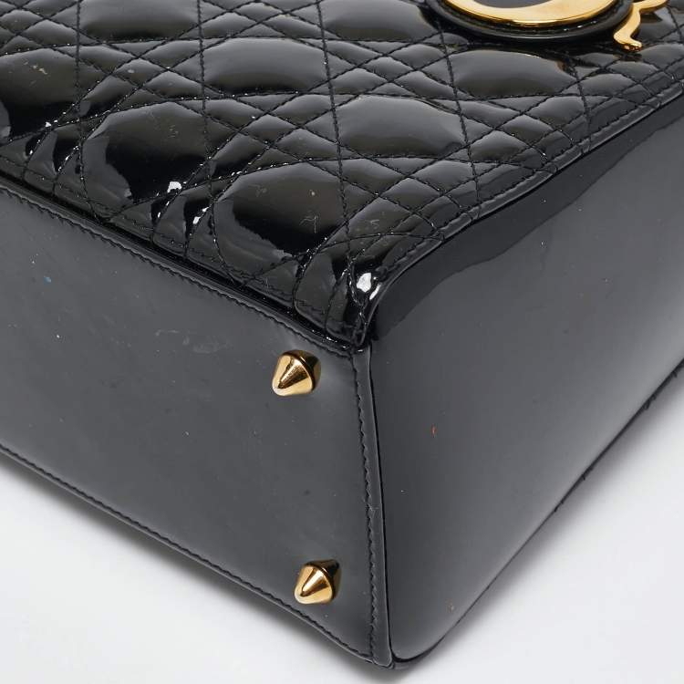 Dior Medium Lady Dior Tote – Black