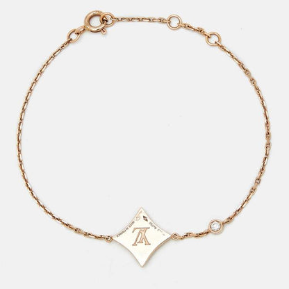 Louis Vuitton Blossom BB Star Pink Mother of Pearl 18k Rose Gold Bracelet
