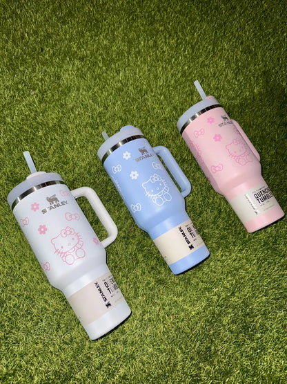 Hello Kitty 40oz Stanley Style Tumbler