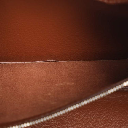 Hermès Noisette Evercolor Leather Palladium Hardware Birkin 30 Bag