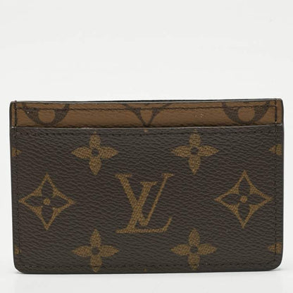 Louis Vuitton Monogram Reverse Canvas Card Holder