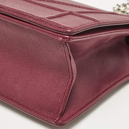 Dior Large Burgundy Shoulder Bag