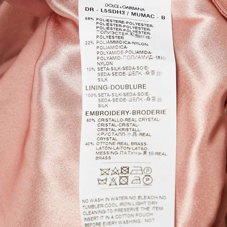 Dolce & Gabbana Kids Pink Lurex Bow Dress – Limited Edition (Size 5–6 Yrs)