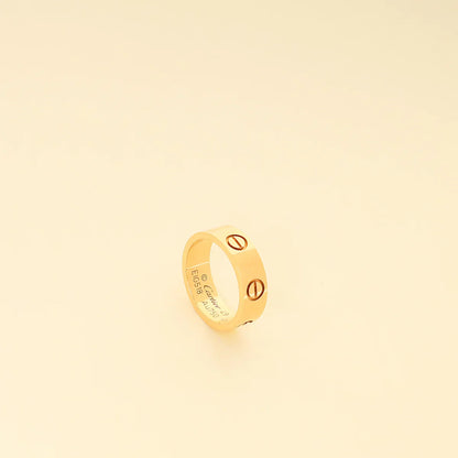 Cartier 18K Yellow Gold Love Classic Ring 49