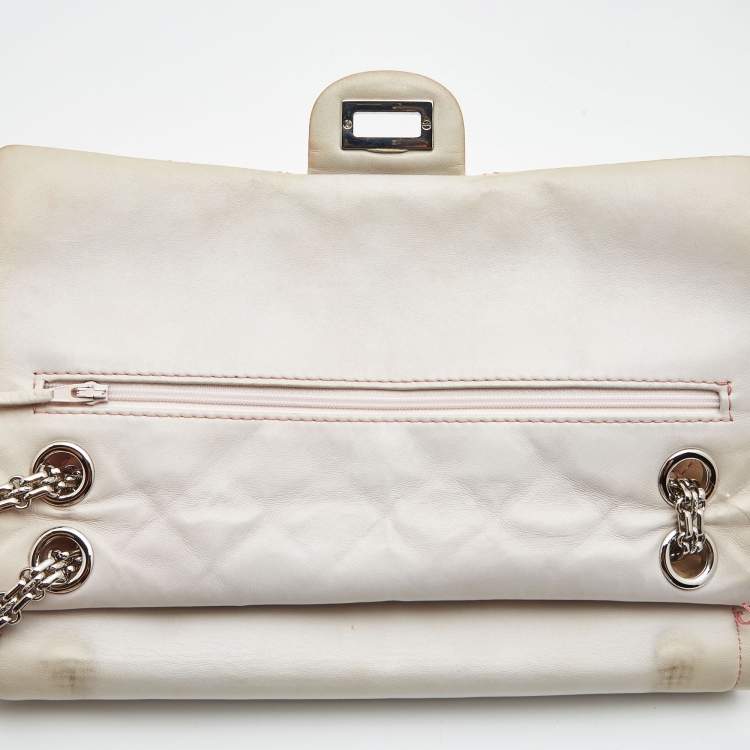 Chanel Pink Ombre Quilted Leather Reissue 2.55