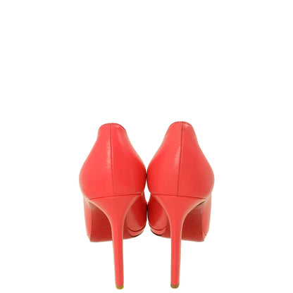 Christian Louboutin Coral New Simple Leather Pumps - Size 37