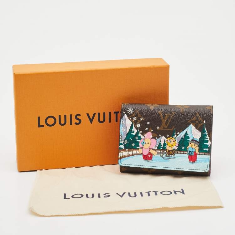 Louis Vuitton Monogram Christmas Animation Victorine Wallet