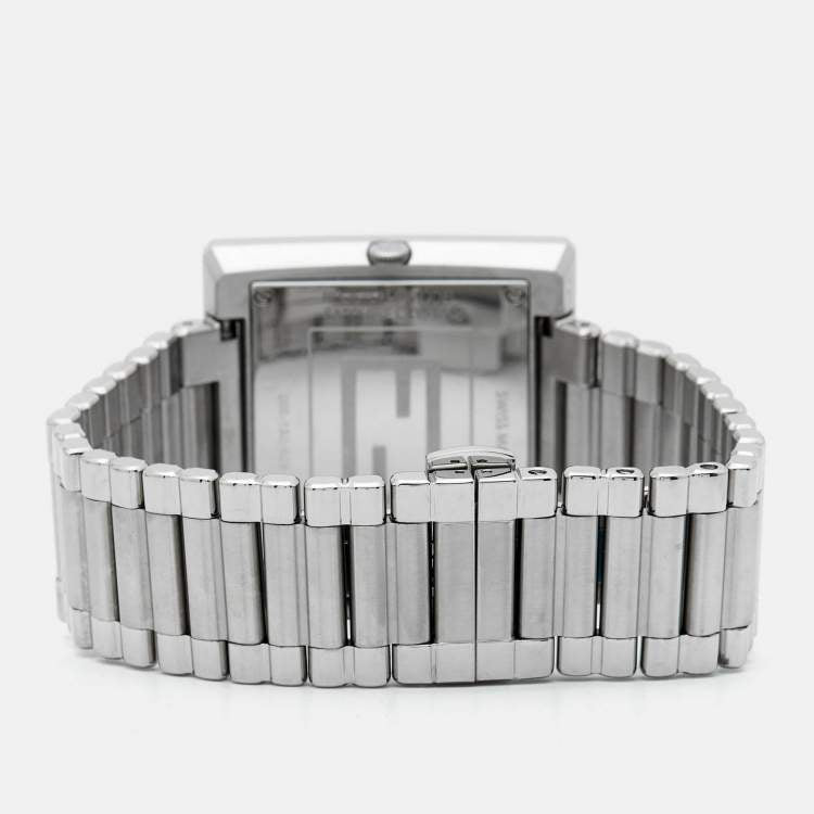 Fendi Fendimania KFE-F132010101 Men’s 40mm Blue Dial Quartz Watch – Stainless Steel, 2022