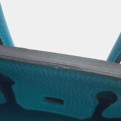 Hermès Birkin 25 Turquoise Togo Leather Rare