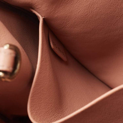 Dior Large Orange Leather Diorissimo Shopper Tote – With Pouch