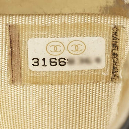 Chanel Gold Quilted Leather CC Card Holder