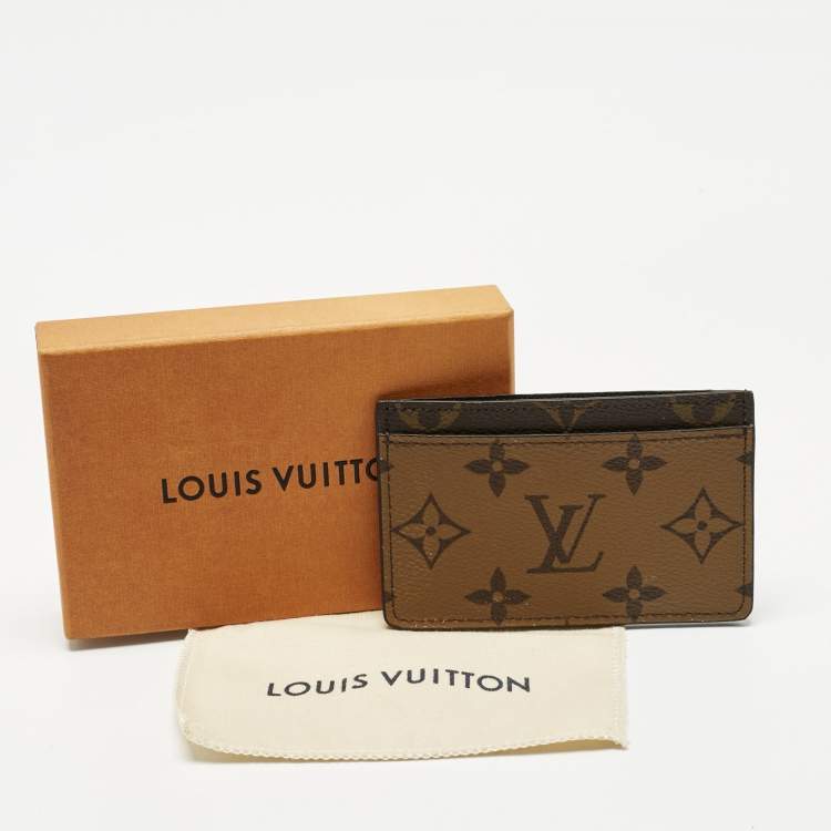 Louis Vuitton Monogram Reverse Canvas Card Holder