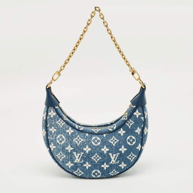 Louis Vuitton Bleu Monogram Denim Loop Bag
