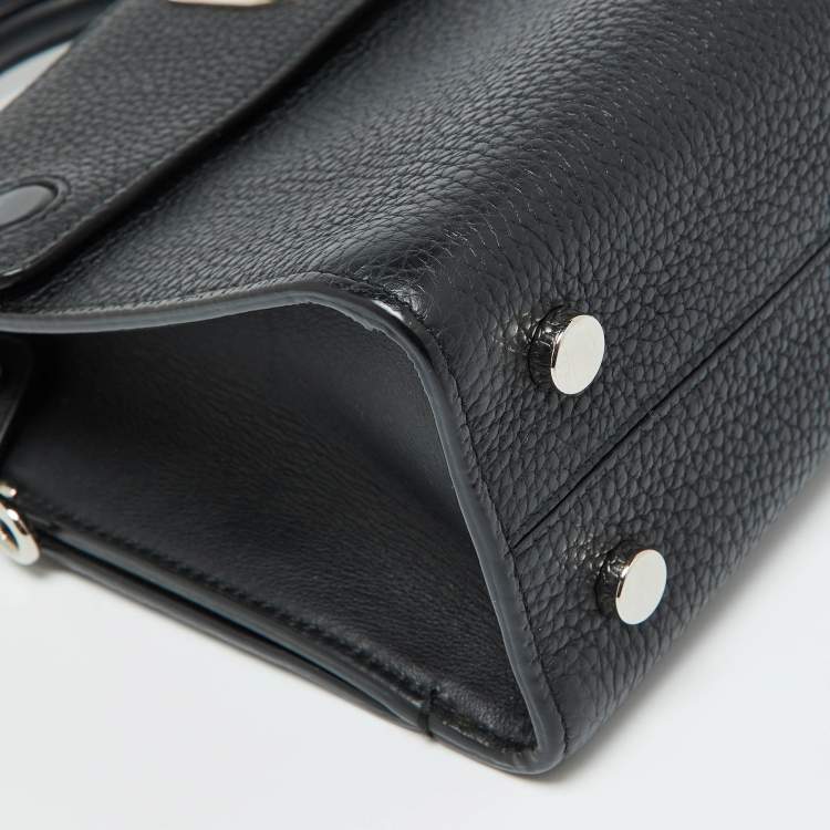 Dior Black Grained Leather Mini Diorever