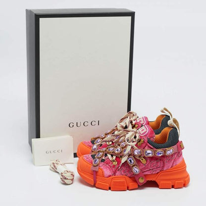 Gucci Pink Sneakers – Size 35