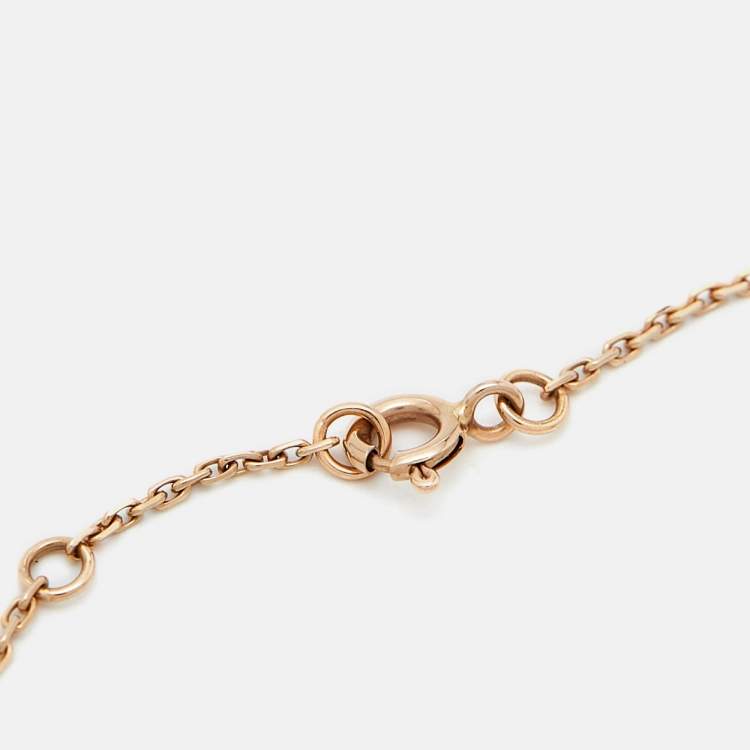 Louis Vuitton Blossom BB Star Pink Mother of Pearl 18k Rose Gold Bracelet