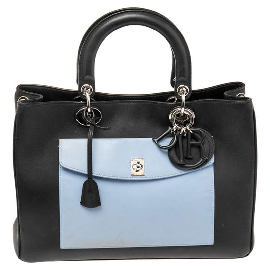Dior Diorissimo Pocket Tote – Tri-Color Leather