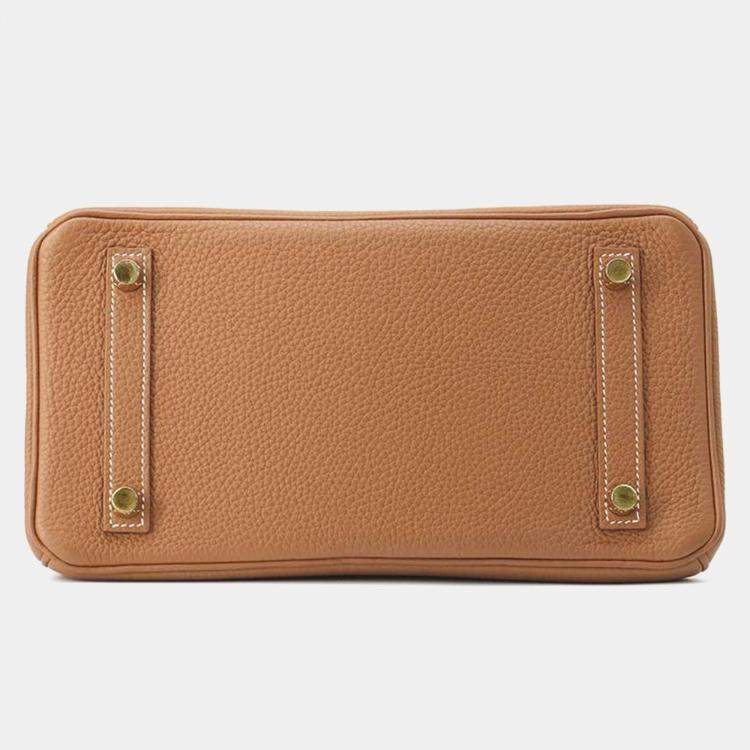 Hermès Birkin 25 Gold Togo Leather