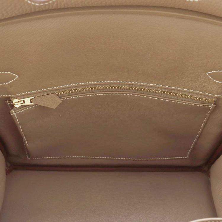 Hermès Birkin 30 Etoupe Togo Leather – Brand New