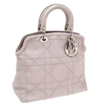 Dior Pale Lilac Cannage Leather Granville Tote