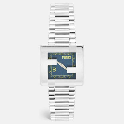 Fendi Fendimania KFE-F132010101 Men’s 40mm Blue Dial Quartz Watch – Stainless Steel, 2022