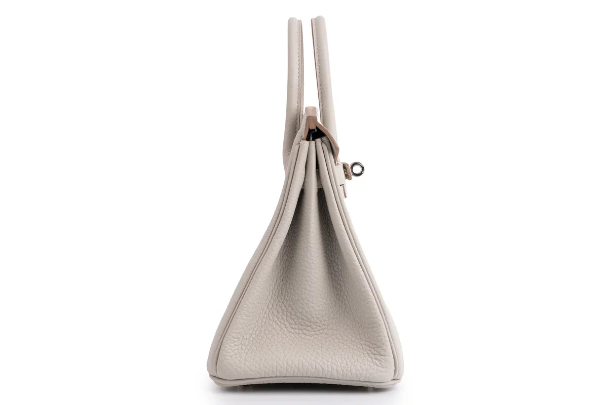 Hermès Birkin 25 Togo Gris Perle PHW